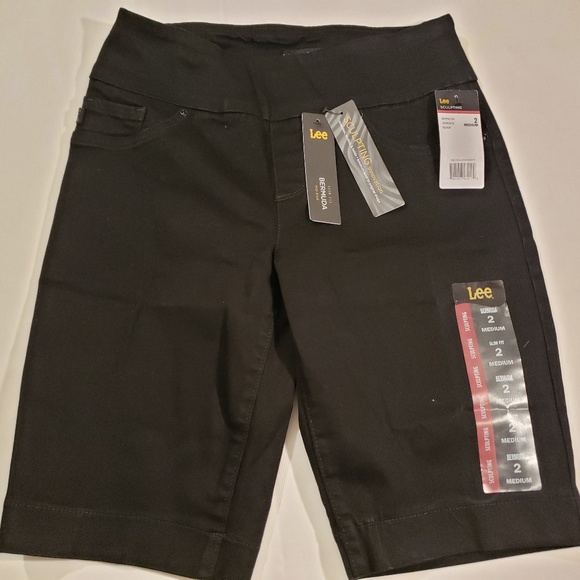 lee sculpting pull on shorts